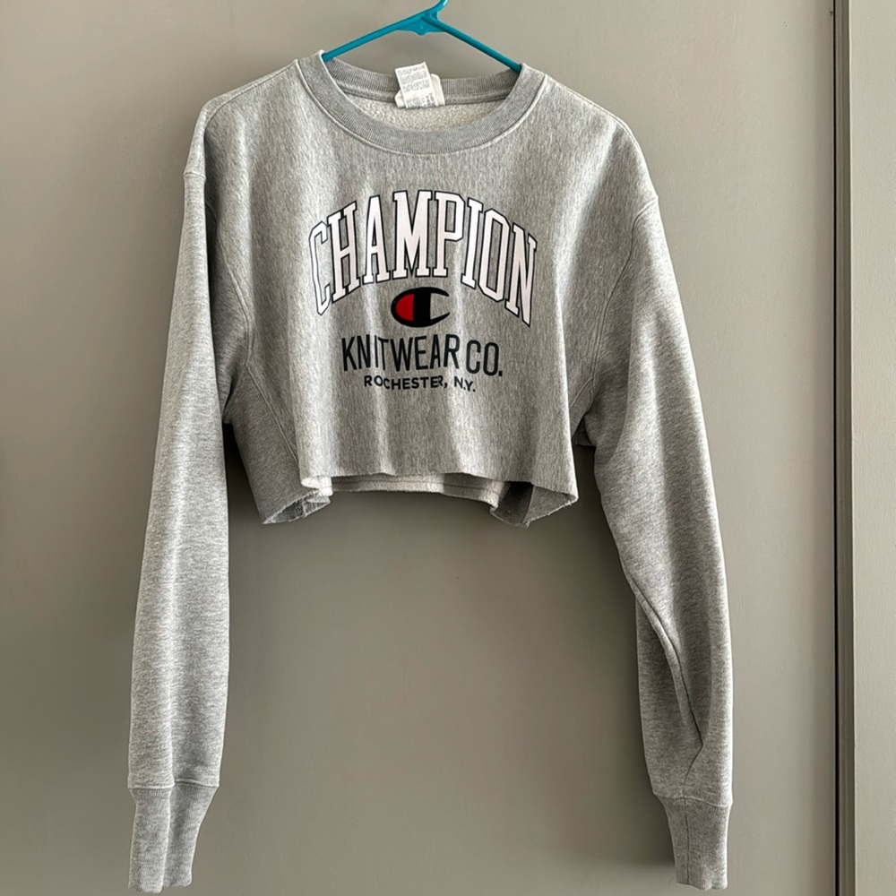 Champion cropped sweatshirt